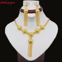 ethiopian jewelry set for womengirls gifts gold color necklaceearrings africaneritreakenya habesha items