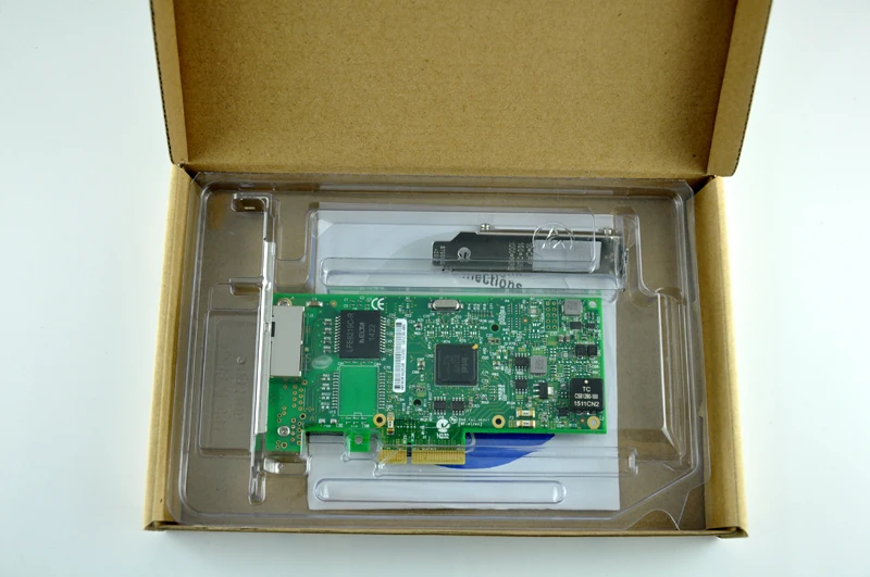 2 порта PCIe гигабитный Ethernet сервер адаптер 10/100/1000 Мбит/с сетевая карта I350-T2 |