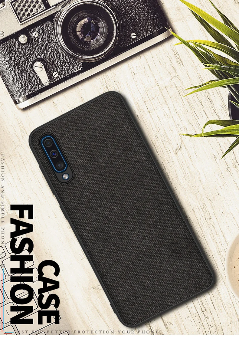Hadinas тканевый чехол для телефона для samsung Galaxy A50 A505 50 задняя крышка для samsung Galaxy A30 чехол 30 A20 A40 A50 A60 A70