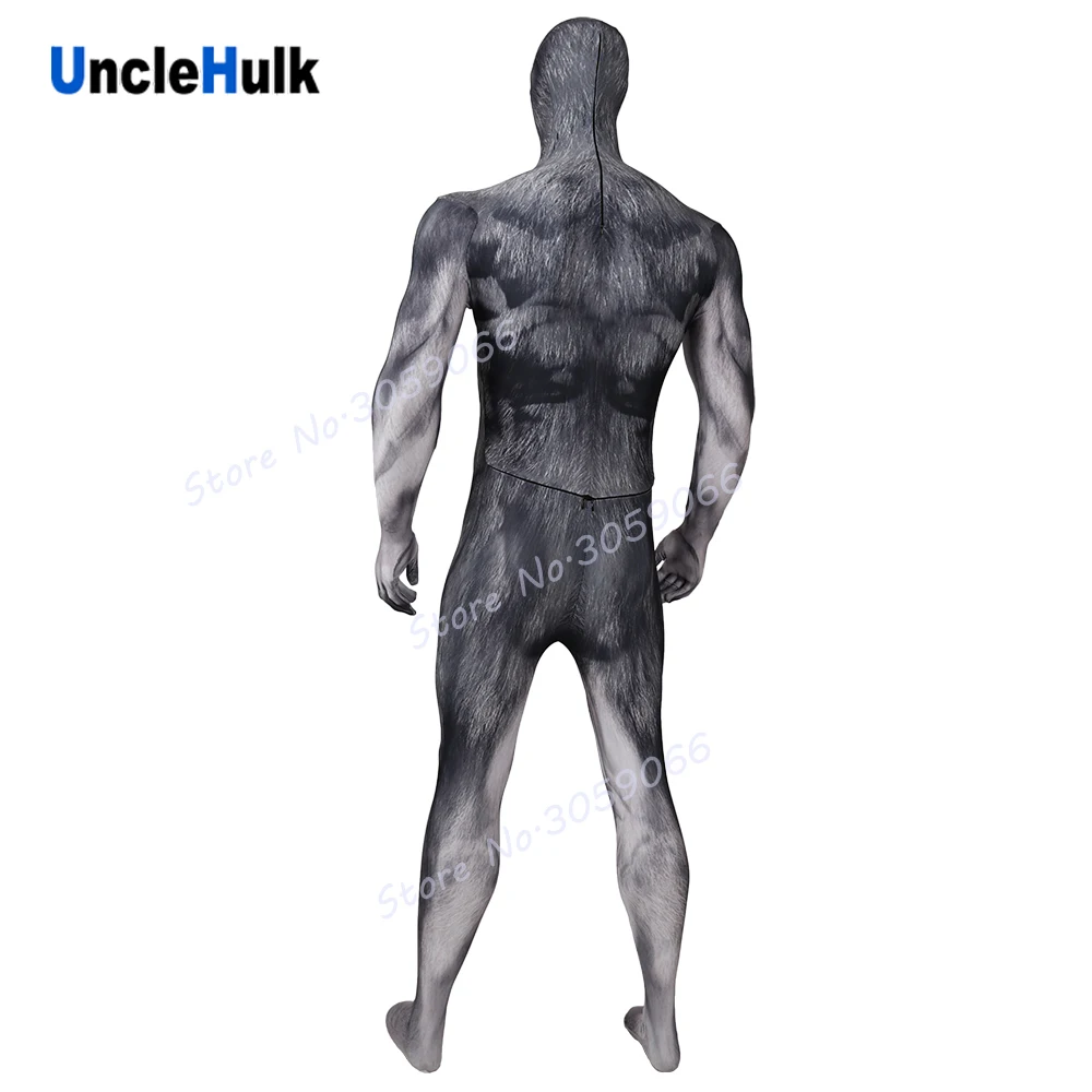 Костюм для Хэллоуина из спандекса с собакой зентай Хаски | UncleHulk|