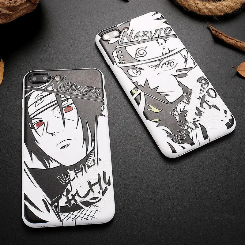 Мультяшный чехол Naruto Sasuke Kakashi для iPhone XS Max XR X 11 Pro 6 6S 7 8 Plus Itachi Minato мягкий
