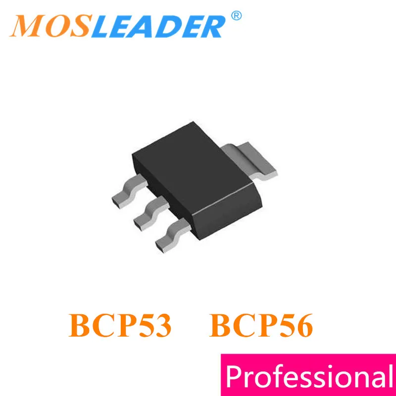 Mosleader BCP53 BCP56 SOT223 100 шт. BCP53-16 BCP56-16NPN 80 в 1.2A высокое качество как оригинал |