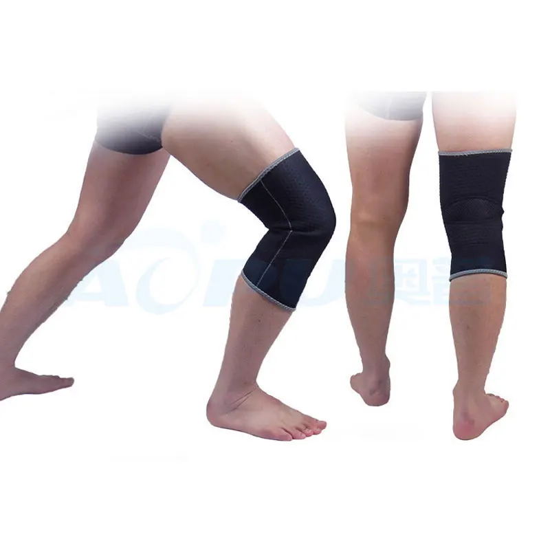 Высокое качество эластичный неопрен Открыть коленной Баскетбол Kneepad защиты