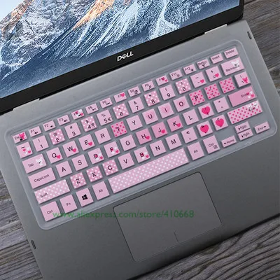 Bear Мягкий кремниевый ноутбук покрытие для клавиатуры протектор для Dell Latitude 3450 3460 3470 3480 3488 3490 P49G P53G P54G - Цвет: Bear