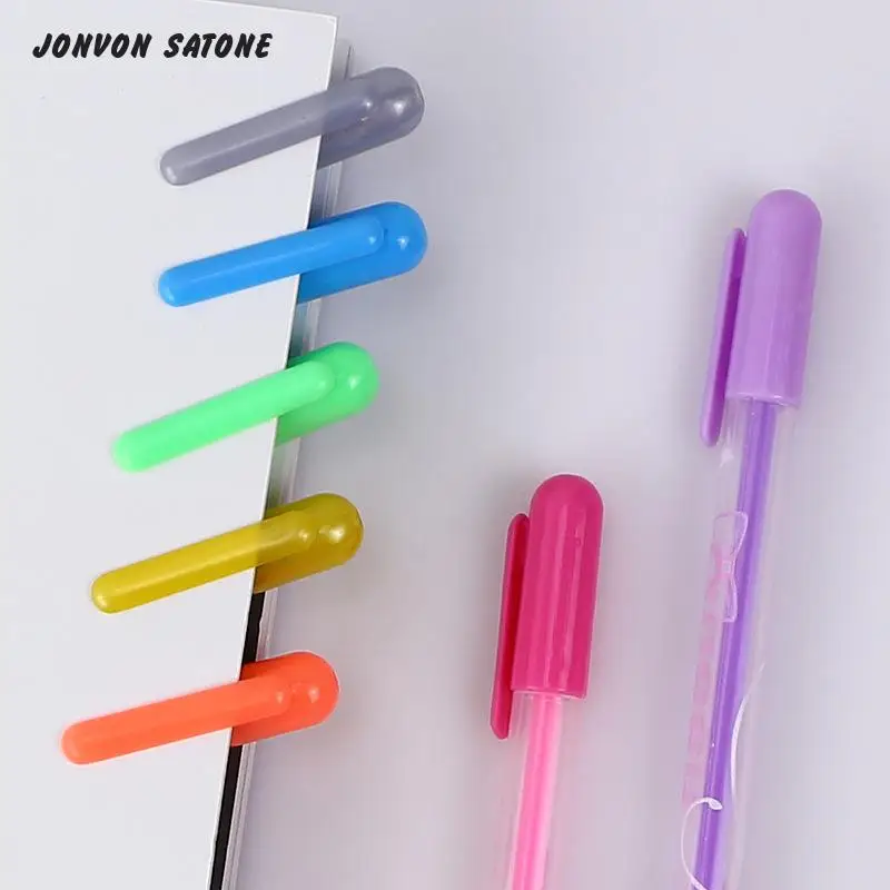 Jonvon Satone 12 ручка милые канцелярские товары гелевая цветная для черной бумаги