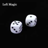 russian dice deluxe forcing dice black color dice magic tricks fun magic street close up stage accessories illusion mental