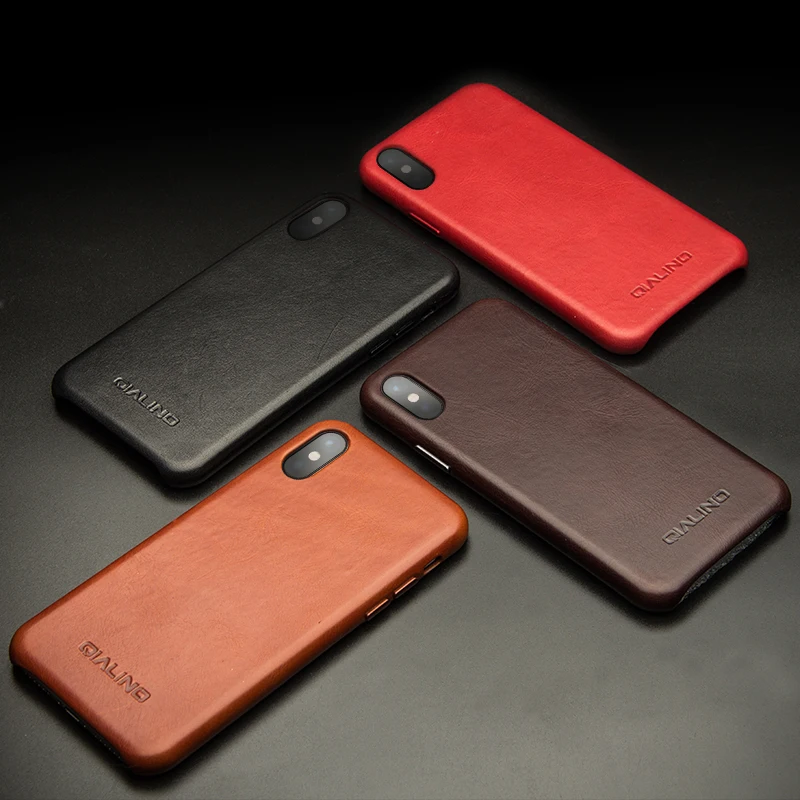 Настоящая натуральная коровья кожа брендовая задняя крышка для iphone XS XR MAX