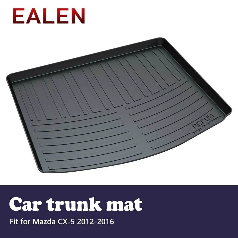 EALEN For Mazda CX-5 KE 2012 2013 2014 2015 2016 Boot Liner Waterproof Anti-slip mat Accessories 1Set Car Cargo rear trunk mat