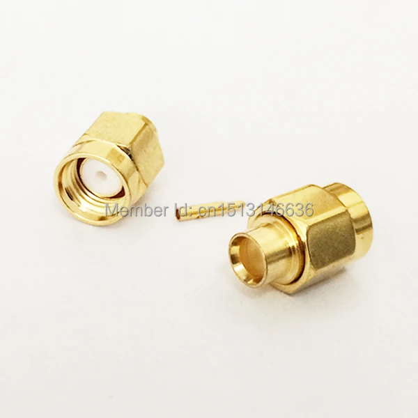 1 шт. коннектор SMA для коаксиального модема RG402 141 дюйма|goldplated| |