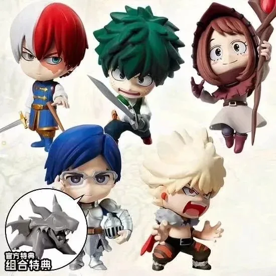 Экшн-фигурки Моя геройская Академия 7 см 5 шт./компл. Iida Tenya Todoroki Shoto Bakugou Katsuki Midoriya
