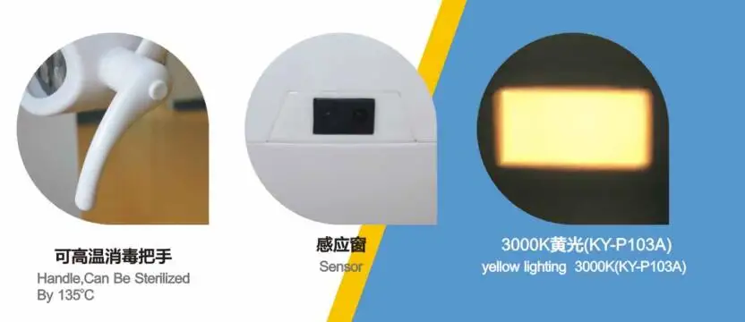 

20w Dental LED Oral Light Induction Lamp 20W For Dental Unit Chair 6 led bulbs