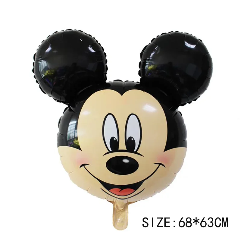 big Mickey 113 см все виды воздушные шары в форме Микки, Минни, день рождения, свадьбы, вечеринки, украшения, надувные воздушные шары, Детские Классические игрушки globos - Цвет: big Mickey