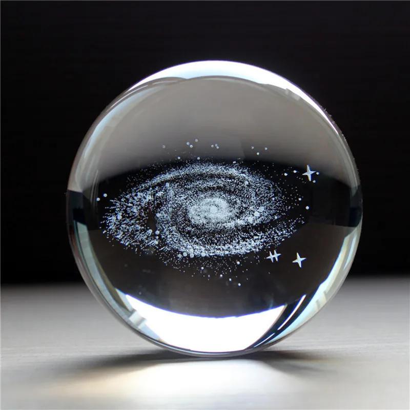 Индивидуальный хрустальный шар 3D лазерная гравировка Миниатюрная Роза модель стеклянная сфера домашний Декор подарок орнамент Рождественский подарок
