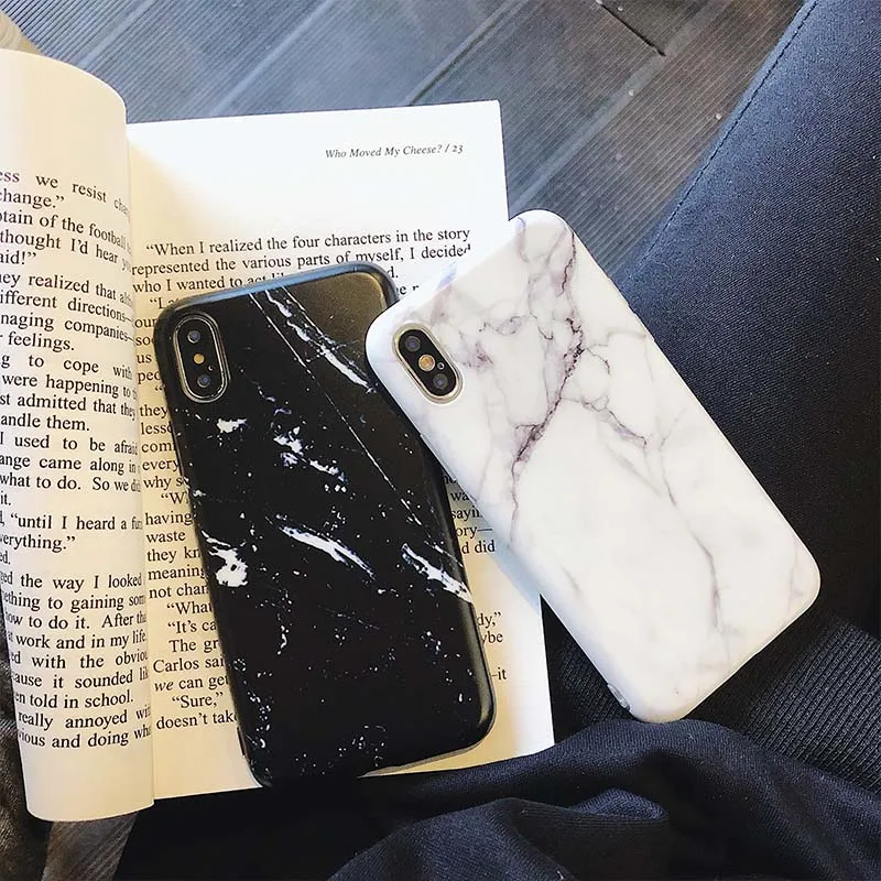 Для iPhone 7 Deluxe Мрамор чехол для телефона 6 6S 8 плюс мягкий силиконовый X XS Max XR |