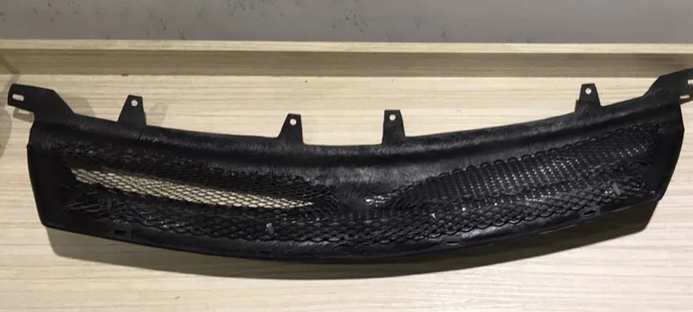 Черная решетка из полимерного волокна для гоночного гриля Toyota Mark X/Reiz 2005 2009|racing