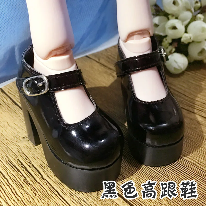 2 Bybrana кукольные туфли BJD/SD 60 см кукла высокие каблуки сапоги кожаные туфли - Цвет: 2