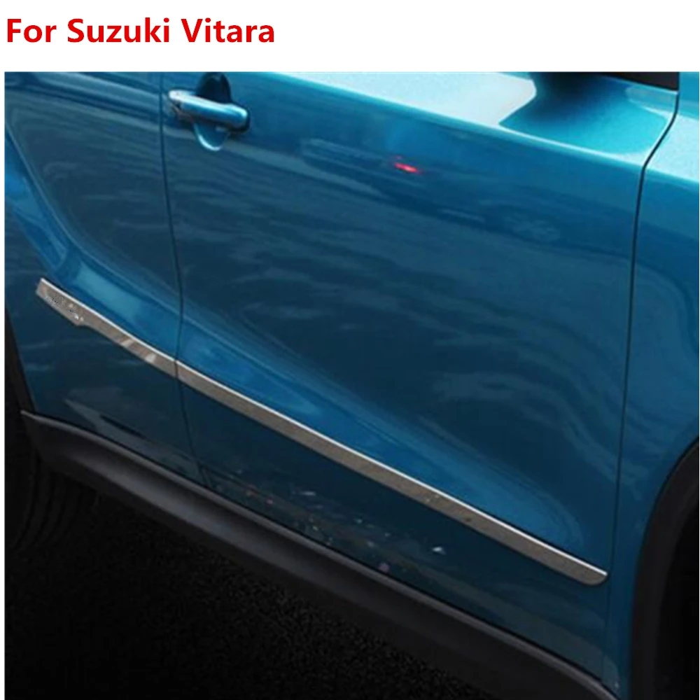 Высокое качество для Suzuki Vitara 2016 2017 автомобильный Стайлинг детектор нержавеющая