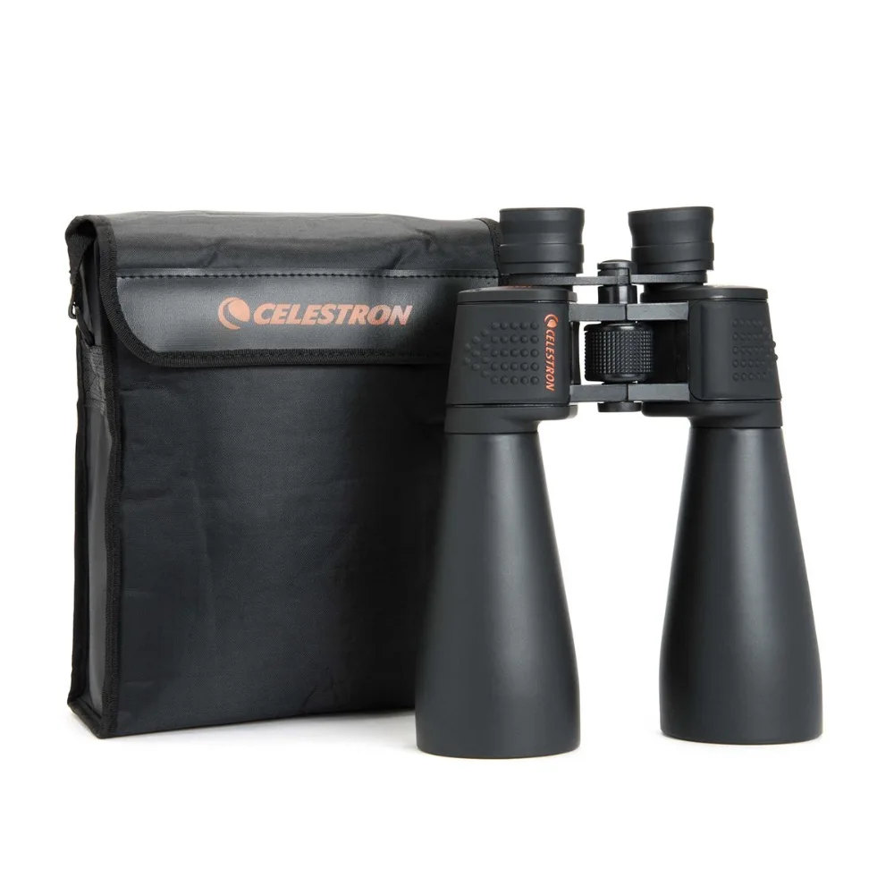 Бинокулярный телескоп Celestron SkyMaster 15x70 Porro с многослойным покрытием для охоты