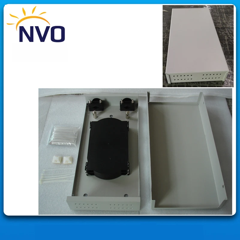 FTTH Малый размер волоконно оптическая Клеммная коробка 12 ядерный металлический