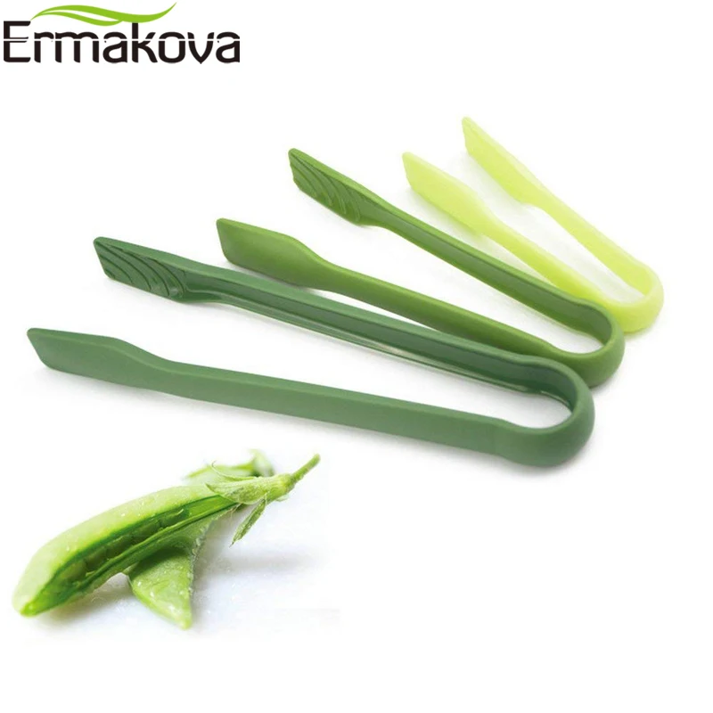 Пластиковые кухонные щипцы ERMAKOVA 3 шт. многофункциональный пищевой зажим подающий