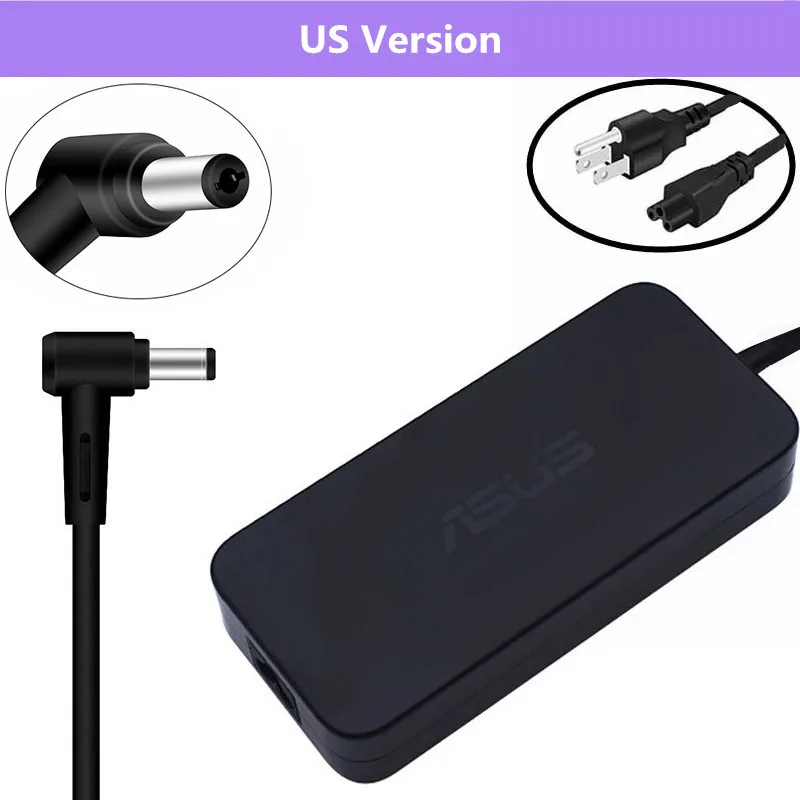 Зарядное устройство для Asus FX504 N56J N56VM N56VZ N750 F750L N550J F554LA 19 в 120 А 5 Вт 2 * мм|Адаптеры