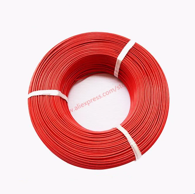 

high quanlity 12 14 16 18AWG 20 22 24AWG electric wire cooper tin plating High temperature resistant Silicone wire