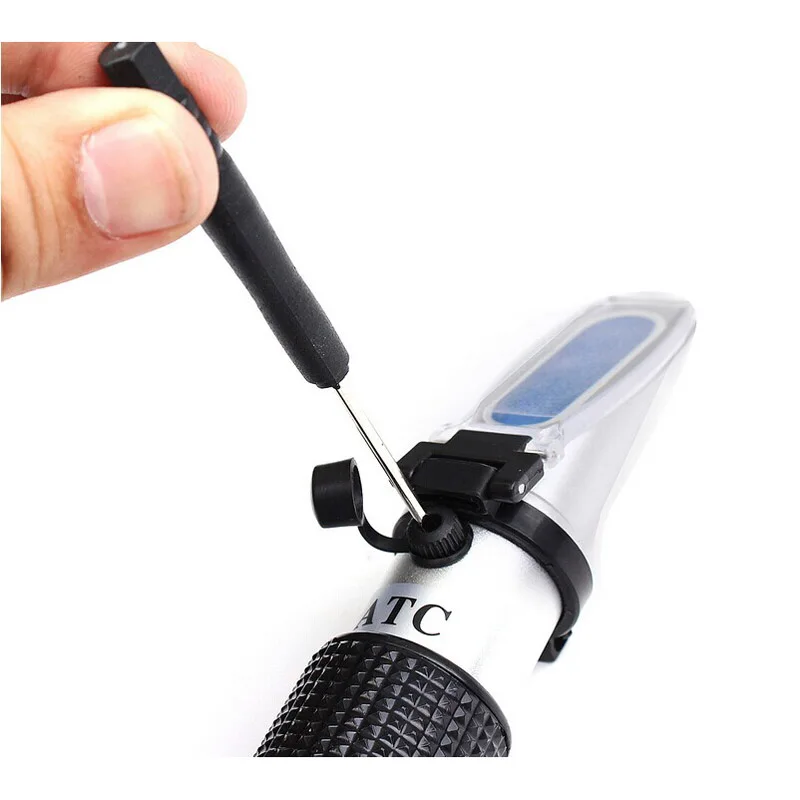

6pcs per lot Portable 1-10% Brix and Cutting Fluid Refractometer TB-10ATC