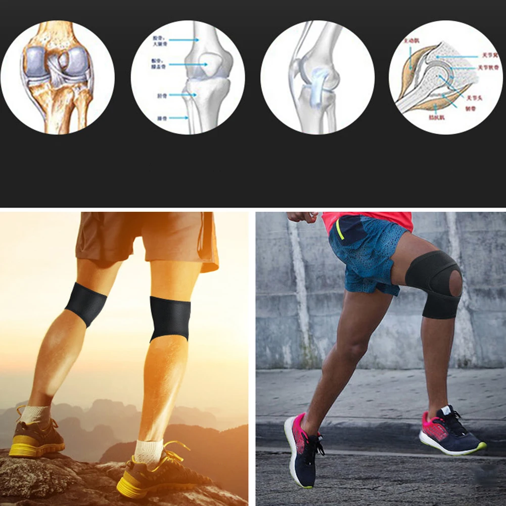 1 шт. бегущие шарфы унисекс облегчение боли дышащая подушка защитные наколенники