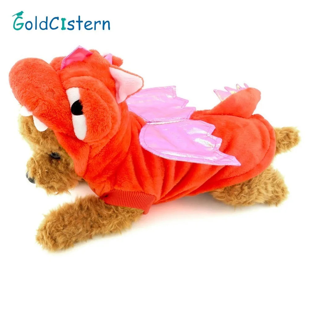 Рождество Дракон преображая Pet Одежда с принтом в виде собак щенков кофта