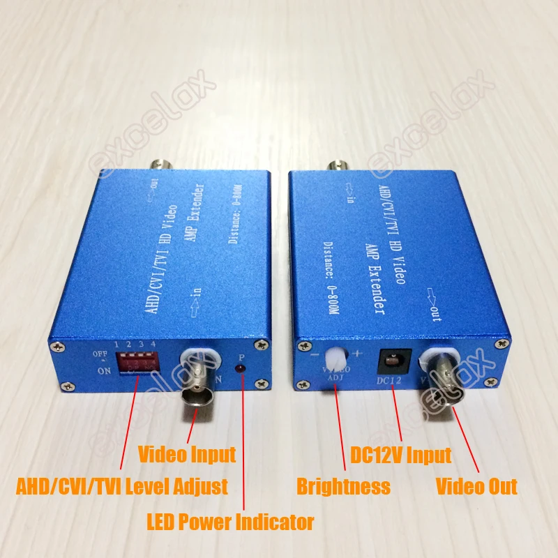 1080P 720P HD AHD CVI TVI коаксиальный усилитель видео сигнала 75-3 500 м 75-5 800 м 75-7 1200 м HDCVI коаксиальный кабель от Excelax