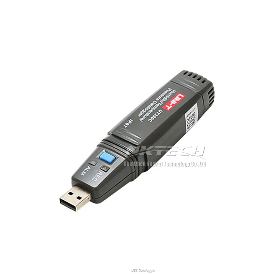 UNI-T USB регистратор данных 60 к регистратор данных запись влажности температура термометр UT330A UT330B UT330C мини ПК Подключение метр