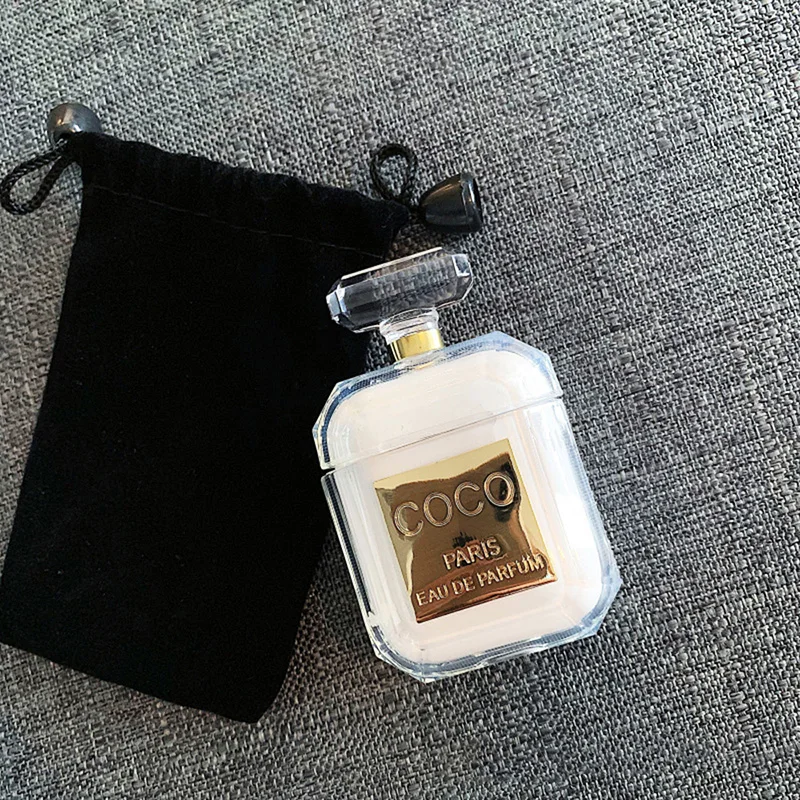 2019 силиконовый чехол для флакона духов гарнитура airpods защитный роскошный