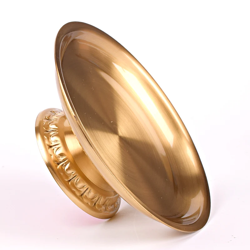 Гладкая поверхность латунь компот медь сплав лоток классический стиль фрукты