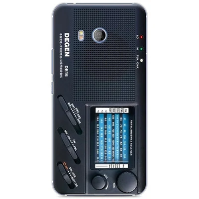 radio Чехол для htc U11, модный винтажный мультяшный жесткий чехол для телефона, чехол для htc U 11, задняя крышка для htc U 1 1, чехлы для телефонов - Цвет: radio