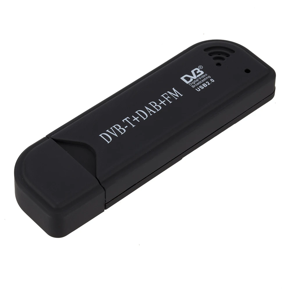 USB2.0 цифровой DVB-T палка SDR + DAB FM ТВ тюнер приемник RTL2832U FC0012 в реальном времени видео