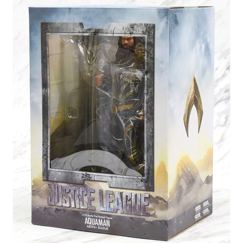 18 см 7 дюймов DC Лига Справедливости Aquaman статуя ARTFX ПВХ Фигурки коллекционные