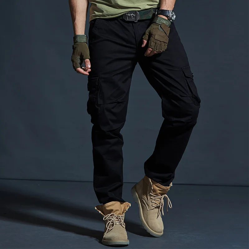Мужские брюки карго летние камуфляжные с несколькими карманами|Брюки-карго| |