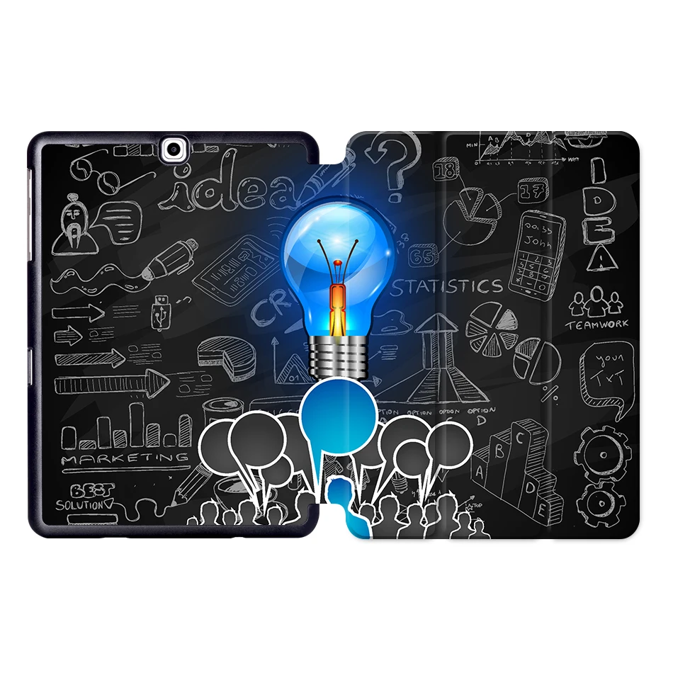 SS04 MTT граффити из искусственной кожи чехол для samsung Galaxy Tab A 9,7 дюймов SM-T550 SM-T555 SM-P550 SM-P555 Flip Fold смарт-чехол для планшета чехол - Цвет: SS04