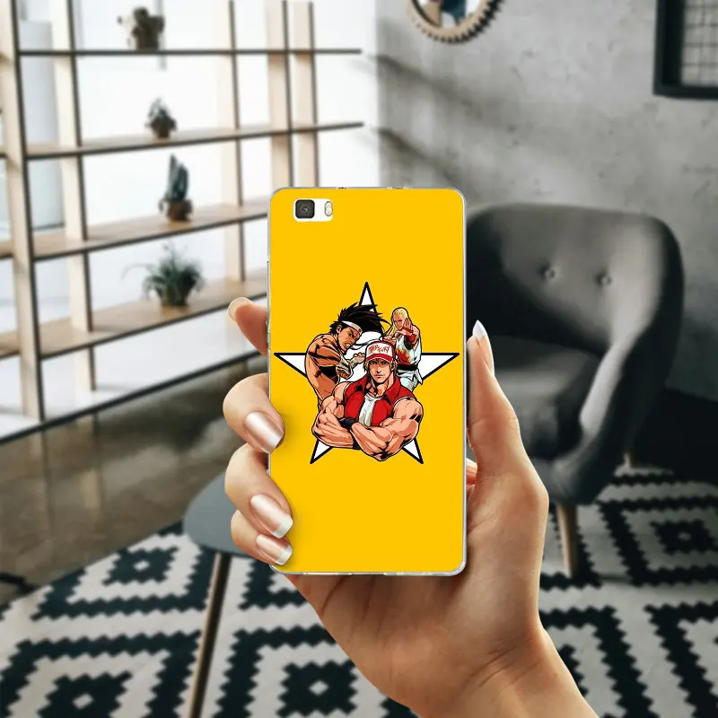 Король бойцов Иори Ягами мягкие чехлы для мобильных телефонов huawei P8 P9 P10 P20 Lite Smart