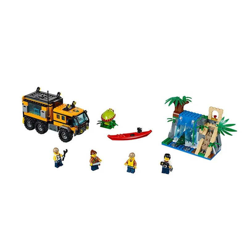 Горячая Распродажа мобильная лабораторная лаборатория Jungle серии City