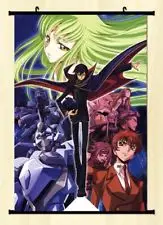 Аниме плакат Шелковый код Geass настенная прокрутка печатная картина домашний