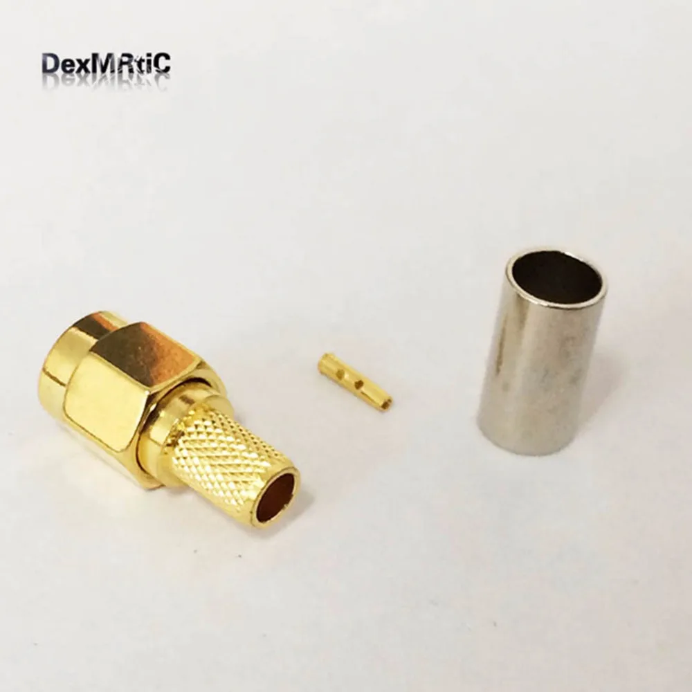 1 шт. встроенный Wi Fi разъем для антенны RG58 RG142 RG400|wifi antenna connector|wifi antennawifi male |