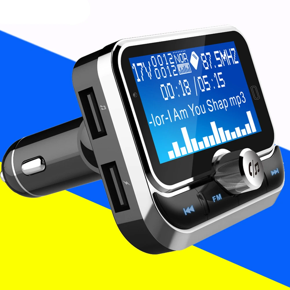 MP3-плеер Радио адаптер Серебряный стерео Bluetooth электронный 1 8 &quotЖК-дисплей