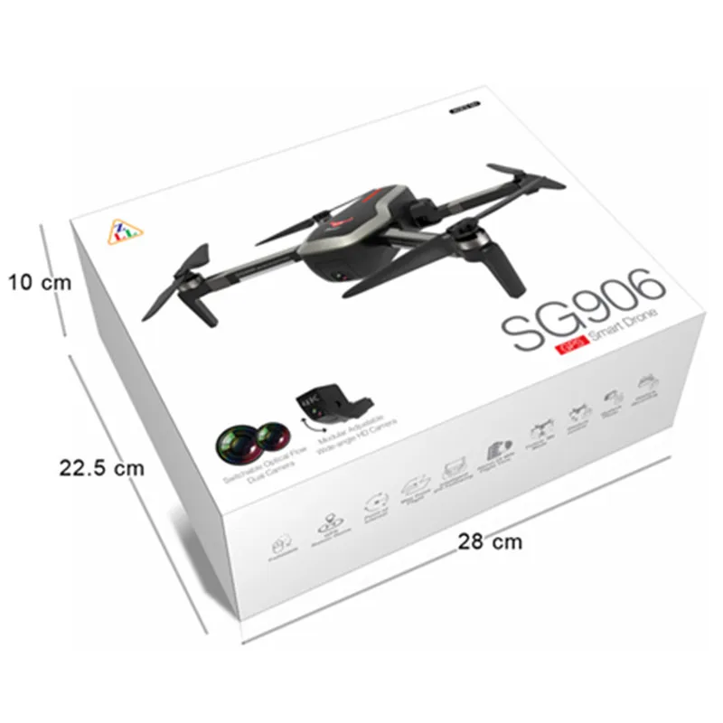 Wi Fi FPV 4K с широкоугольной HD камерой высоким режимом удержания Складная рукоятка RC