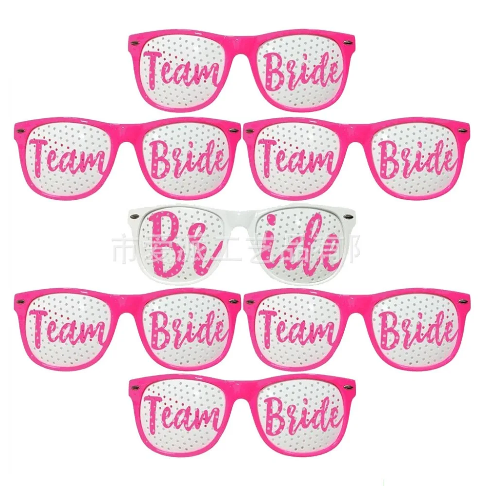 1 шт. девичник товары для девичника невесты/команда очки невесты Свадебная