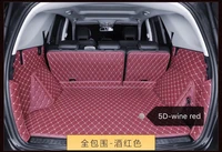 Leather Car trunk mat cargo carpet for Cadillac ATS CT6 CTS SLS SRX XT5 Escalade liner