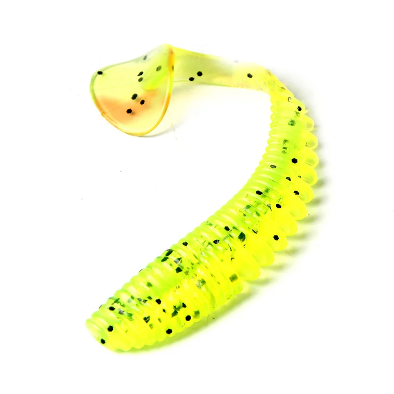 5 шт./лот приманка для рыбной ловли червь 10 см 5g Swimbaits силиконовая Мягкая карпа