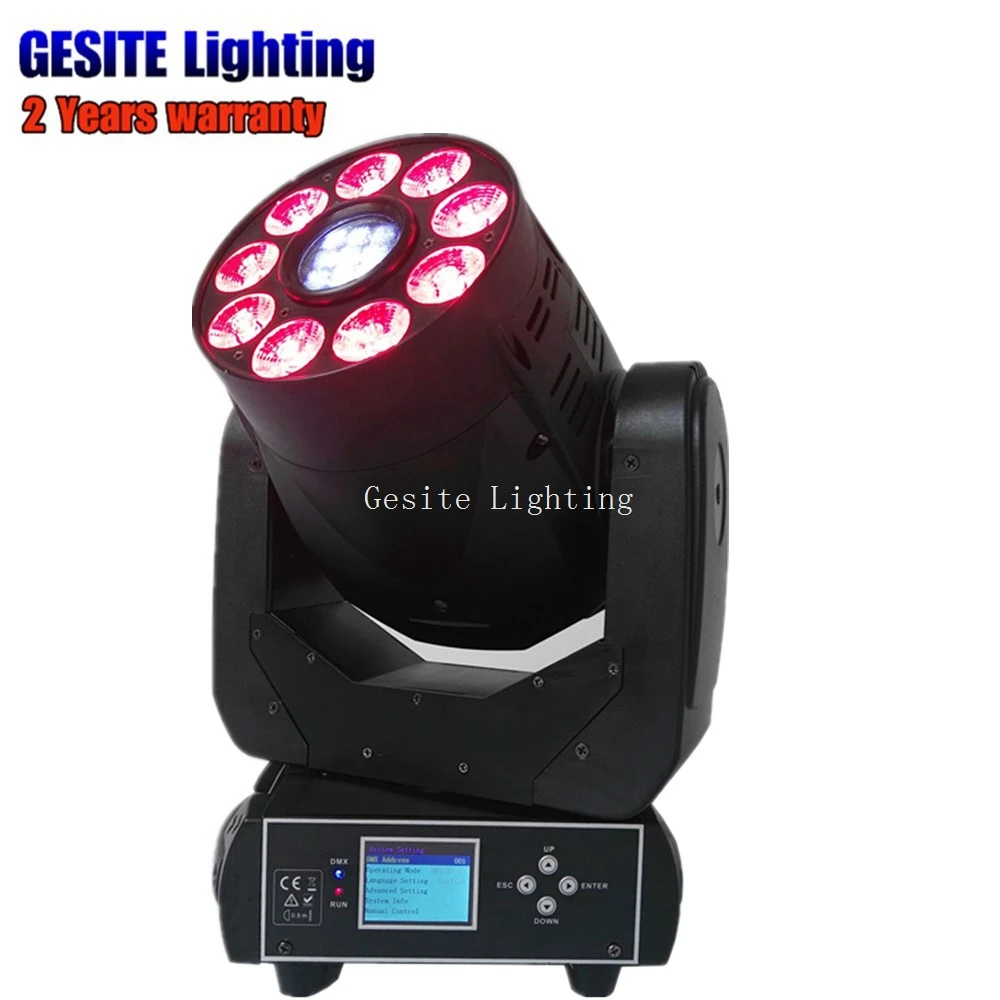 200 Вт Moving Head Spot Wash 2в1 Свет 75 белый 9*12 RGBWA | Лампы и освещение