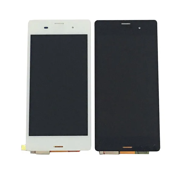 5,2 дюймов для sony Xperia Z3 L55t D6603 D6653 sony Z3 ЖК-дисплей+ сенсорный экран дигитайзер белый черный цвет+ комплекты
