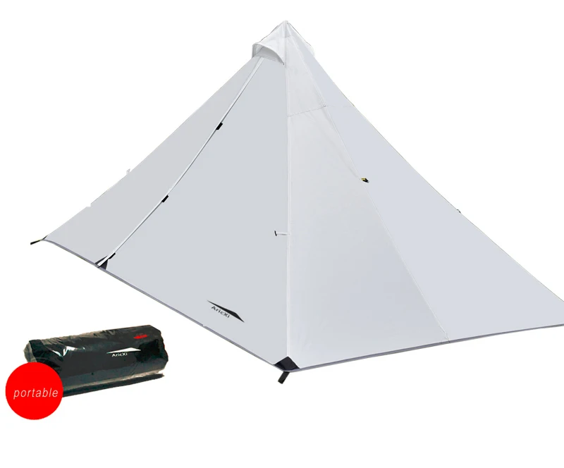 ARICXI Открытый Сверхлегкий Палатка 4 сезон 1 один человек Professional бесштоковый|ultralight